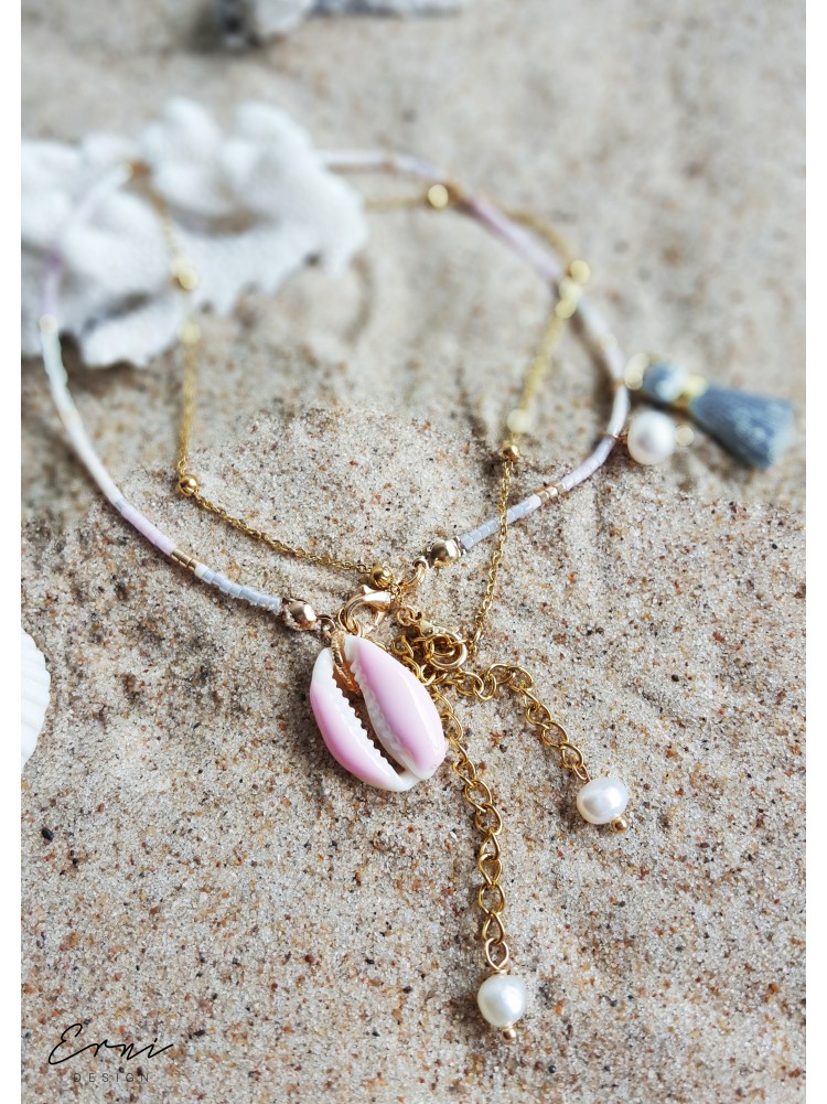 Apyrankė ant kojos ,,Pink sea shell"