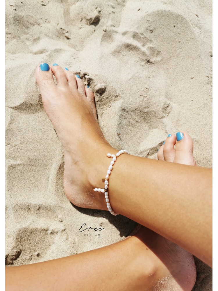 Apyrankė ant kojos ,,Sand and pearls"