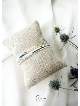 Apyrankė - Minimal beads LIGHT GREEN