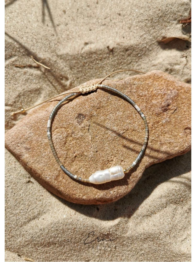Apyrankė - PEARLS AND SAND LIGHT GREY