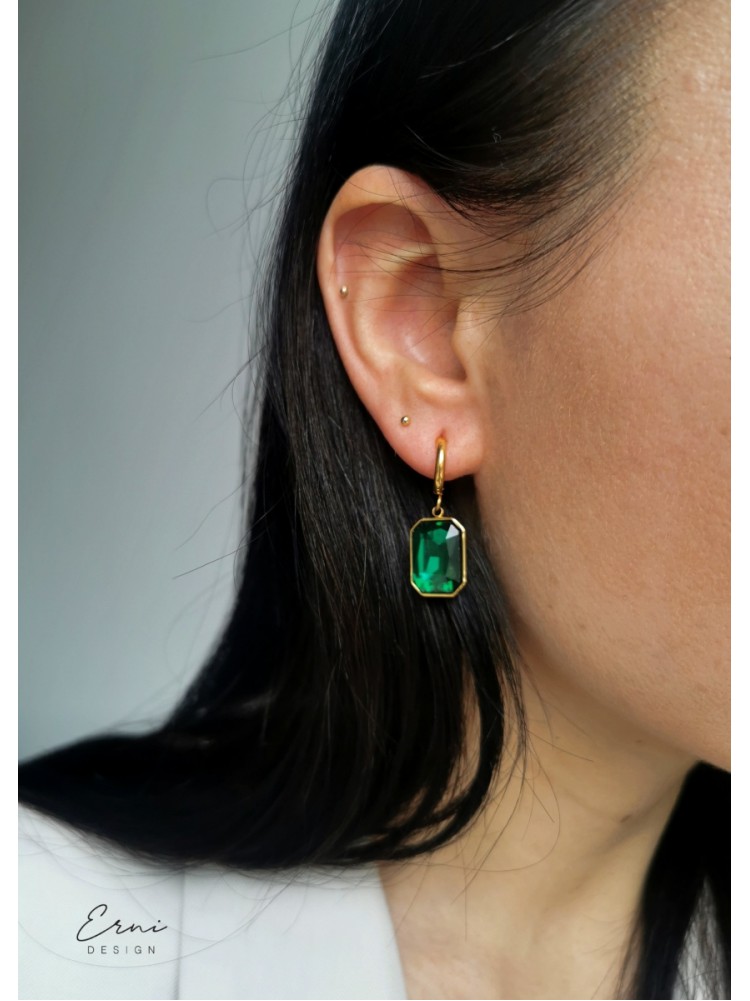 Kabantys auskarai ,,Ainė"